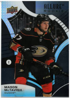 2021-22 UD Allure Black Rainbow Mason McTavish č. 108