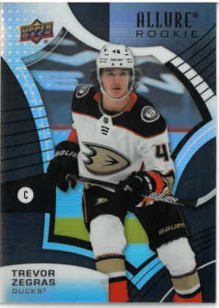 2021-22 UD Allure Black Rainbow Trevor Zegras č. 149