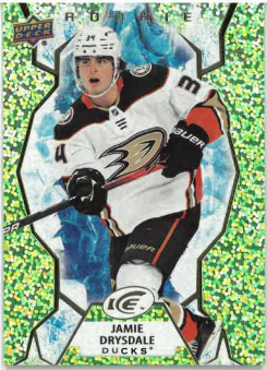 2021-22 UD Ice Green Rookie Jamie Drysdale č. 114