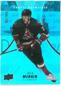 2022-23 UD Trilogy Rookie Premieres Jack McBain /999 č. 114