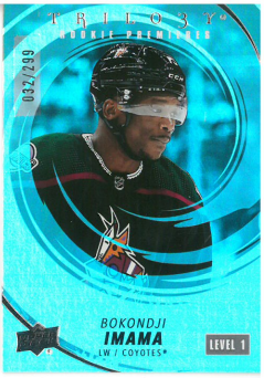 2022-23 UD Trilogy Rookie Premieres Bokondji Imama /299 č. 222
