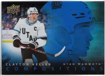 2025-26 UD Series I Compositions Clayton Keller č. CMP-6
