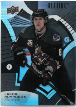 2021-22 UD Allure Black Rainbow Jakob Chychrun č. 88