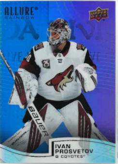2021-22 UD Allure Rainbow Blue/Purple Ivan Prosvetov /199 č. R-31