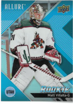 2024-25 UD Allure Rookie Matt Villalta č. 104