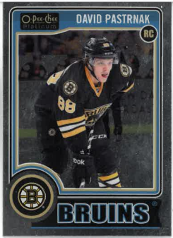 2014-15 UD O-PEE-CHEE Platinum Rookie David Pastrnak č. 177