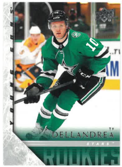 2020-21 UD Extended Retro Tribute Rookies Ty Dellandrea č. T-88