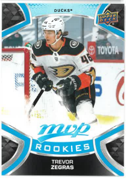 2021-22 UD MVP Rookies Trevor Zegras č. 249