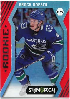 2017-18 UD Synergy Rookie Bounty Brock Boeser č. 92