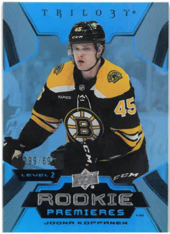 2023-24 UD Trilogy Rookie Premieres lvl. 2 Joona Koppanen /999 č. 178