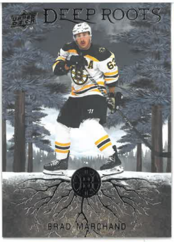 2023-24 UD Series II Deep Roots Brad Marchand č. DR-38