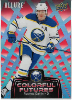 2024-25 UD Allure Colorful Futures Rasmus Dahlin č. CF-18