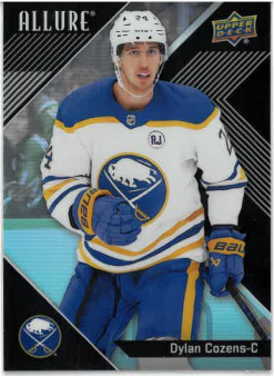2024-25 UD Allure Black Rainbow Dylan Cozens č. 57