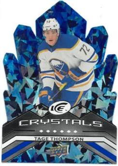 2021-22 UD Ice Crystals Tage Thompson č. IC-2