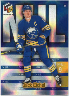 2020-21 UD Extended HoloGrFX NHL Jack Eichel č. NHL-15