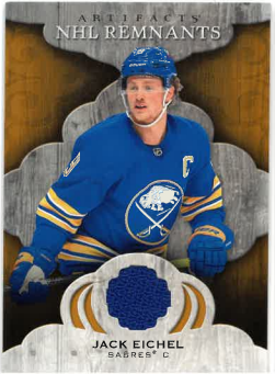2021-22 UD Artifacts NHL Remants Jack Eichel č. NR-JE