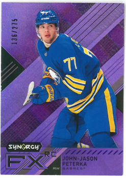 2021-22 UD Synergy FX RC John-Jason Peterka /275 č. FXR-JP