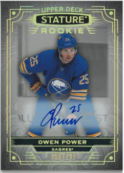 2022-23 UD Stature Rookie Auto Owen Power /199 č. 104