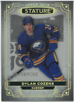 2022-23 UD Stature Dylan Cozens č. 72