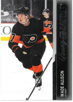 2021-22 UD Series I Young Guns Wade Allison č. 209
