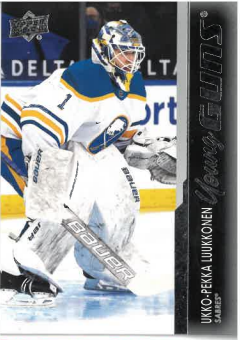 2021-22 UD Series I Young Guns Ukko-Pekka Luukkonen č. 202