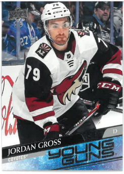 2020-21 UD Series II Young Guns Jordan Gross č. 466