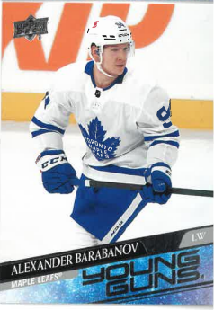 2020-21 UD Series II Young Guns Alexander Barabanov č. 485