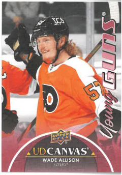 2021-22 UD Series I Young Guns Canvas Wade Allison č. C95