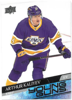 2020-23 UD Extended Young Guns Arthur Kaliyev č. 701