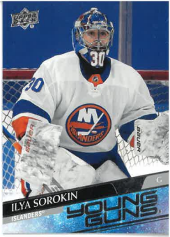 2020-21 UD Series II Young Guns Ilya Sorokin č. 461