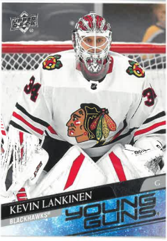2020-21 UD Series II Young Guns Kevin Lankinen č. 497