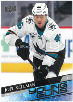 2020-21 UD Series II Young Guns Joel Kellman č. 498