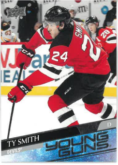 2020-21 UD Series II Young Guns Ty Smith č. 456
