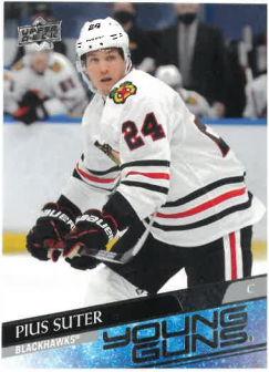 2020-21 UD Series II Young Guns Pius Sutter č. 484
