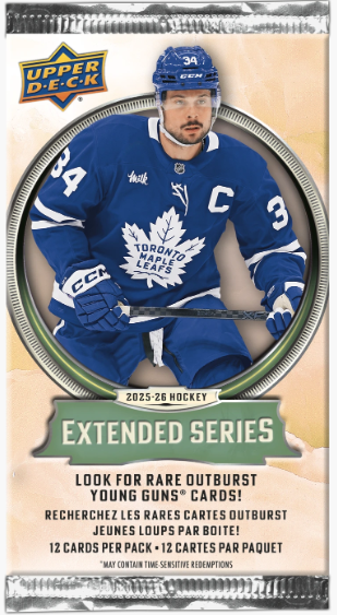 2025-26 UD Extended Series Hockey Blaster Balíček