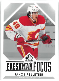 2023-24 SP Authentic Freshman Focus Jakob Pelletier č. FF-50
