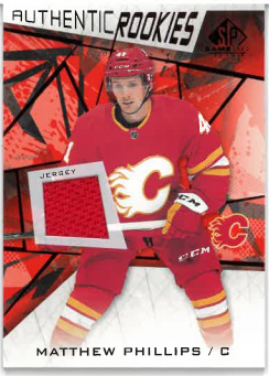 2021-22 UD SP Game Used Authentic Rookies Jersey Matthew Phillips č. 199