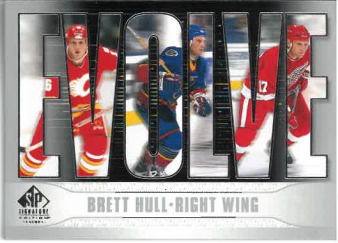 2020-21 UD SP Signature Edition Legends Elovle Brett Hull č. E-2