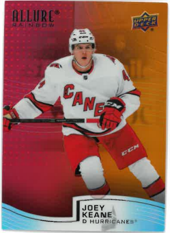 2021-22 UD Allure Red/Orange Joey Keane č. R-15