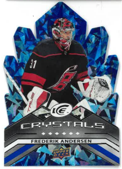2021-22 UD Ice Crystals Frederik Andersen č. IC-19