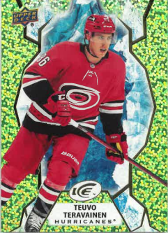 2021-22 UD Ice Green Teuvo Teravainen č. 39