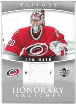2006-07 UD Trilogy Honorary Swatches Cam Ward č. HS-CW