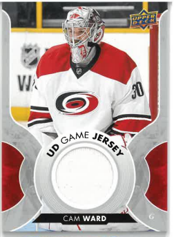 2017-18 UD Series 1 UD Game Jersey Cam Ward č. GJ-CW