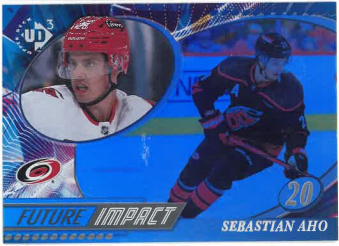 2024-25 UD Extended Future Impact Sebastian Aho č. UD3-10