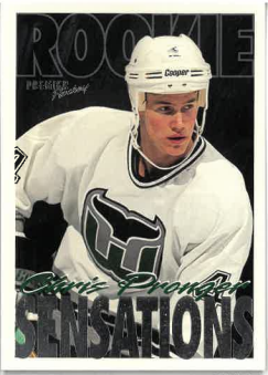 1994-95 Topps Premier Rookie Sensations Chris Pronger č. 198