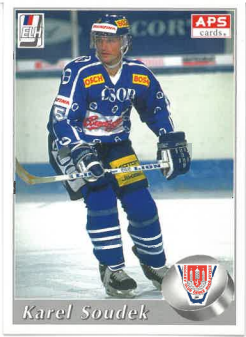 1995-96 APS Karel Soudek HC České Budějovice č. 58