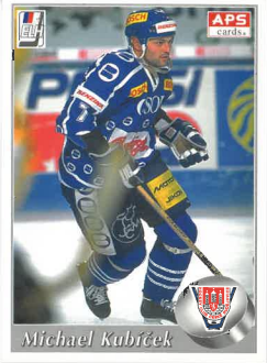 1995-96 APS Michael Kubíček HC České Budějovice č. 62