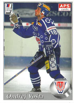 1995-96 APS Ondřej Vošta HC České Budějovice č. 69