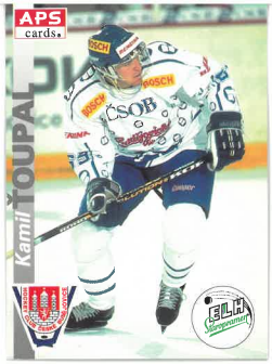 1996-97 APS Kamil Ťoupal HC České Budějovice č. 244