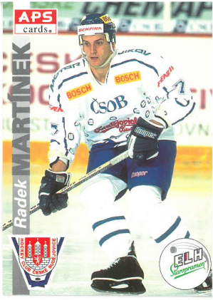 1996-97 APS Radek Martínek HC České Budějovice č. 248